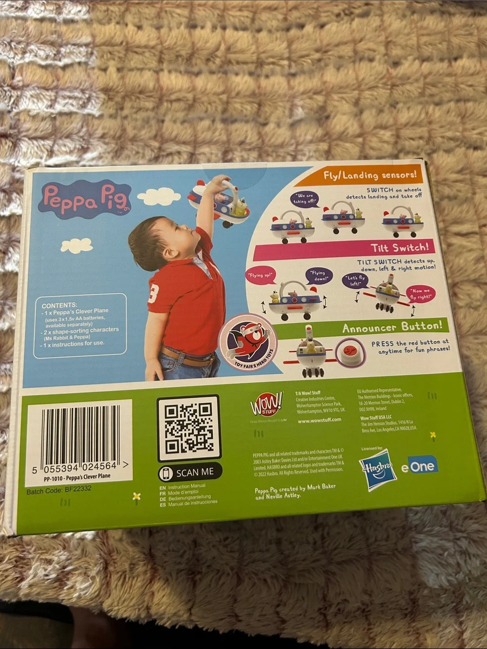 Peppa Pig Peppa’s Clever Plane Toy